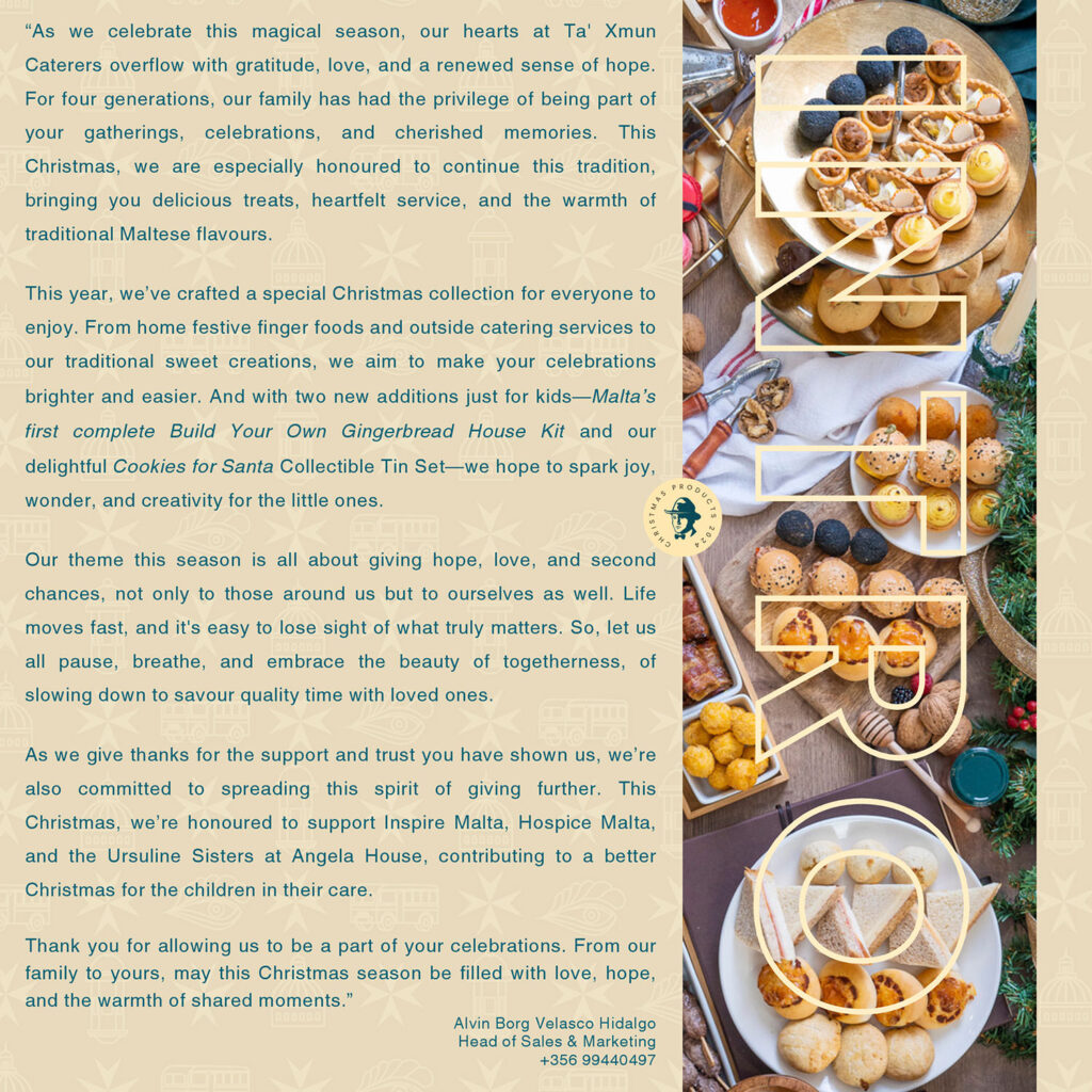 Christmas Catalouge 2024 Ta Xmun Cateres Malta