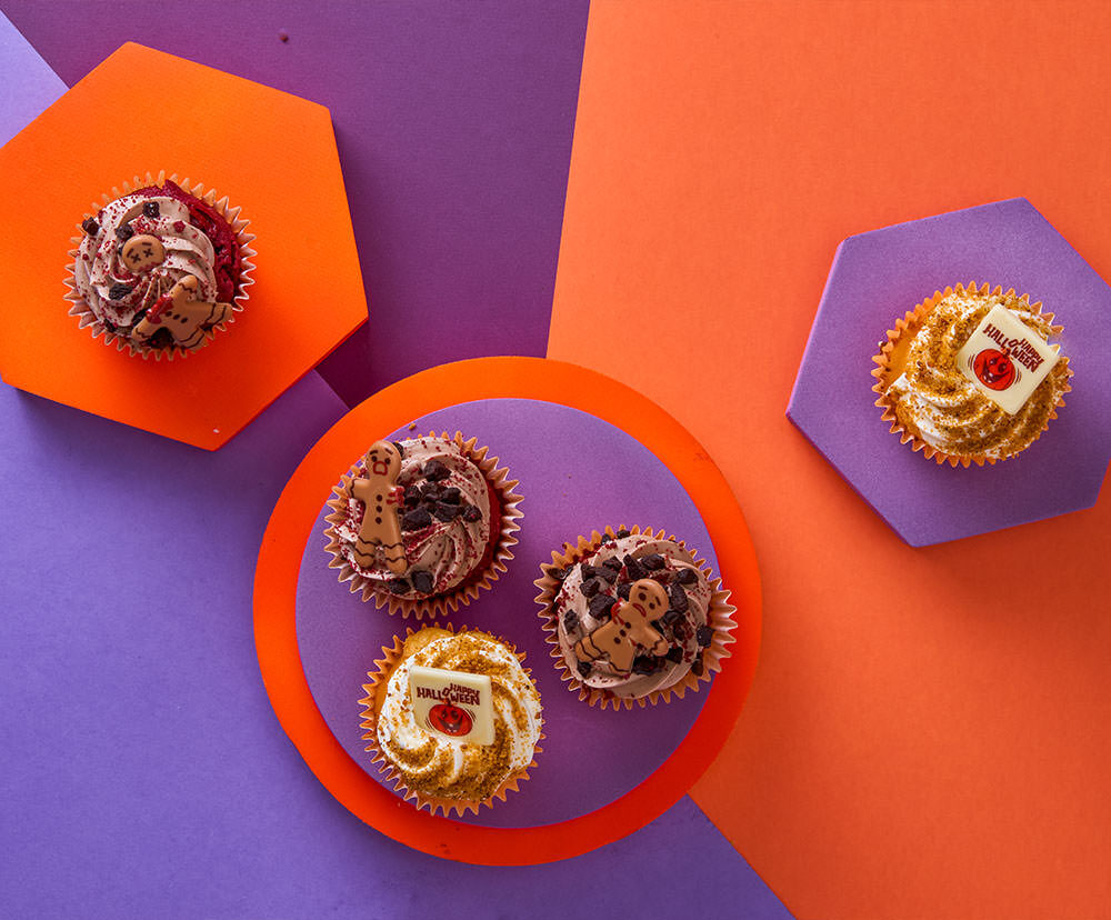 Halloween Cup cakes