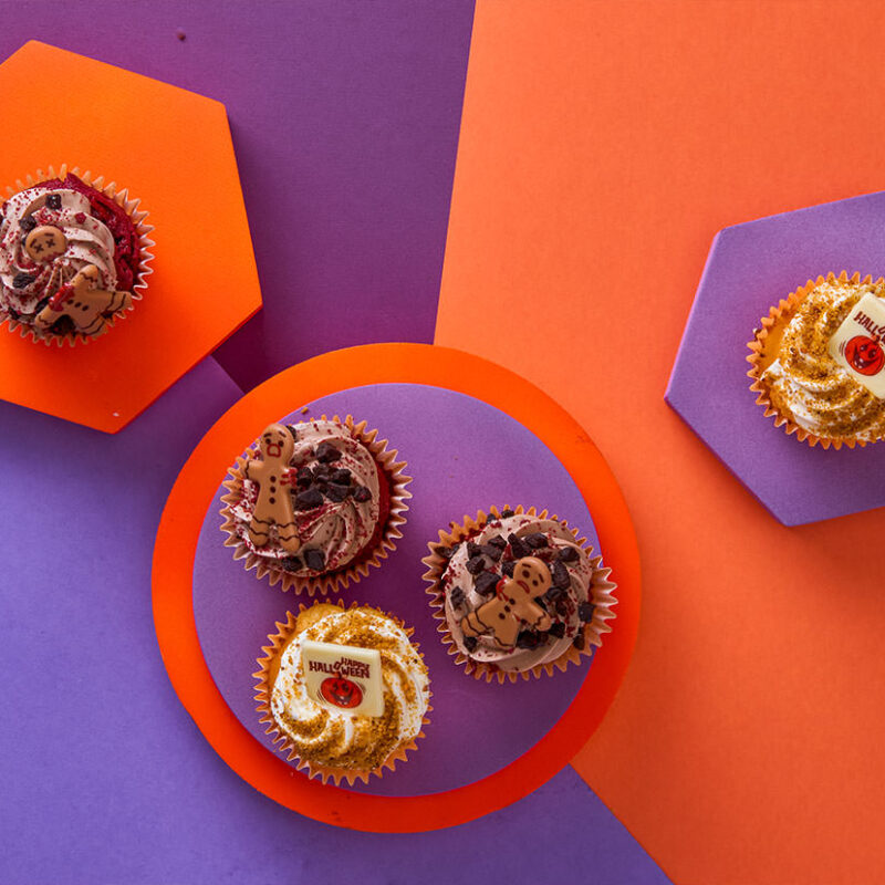 Halloween Cup cakes
