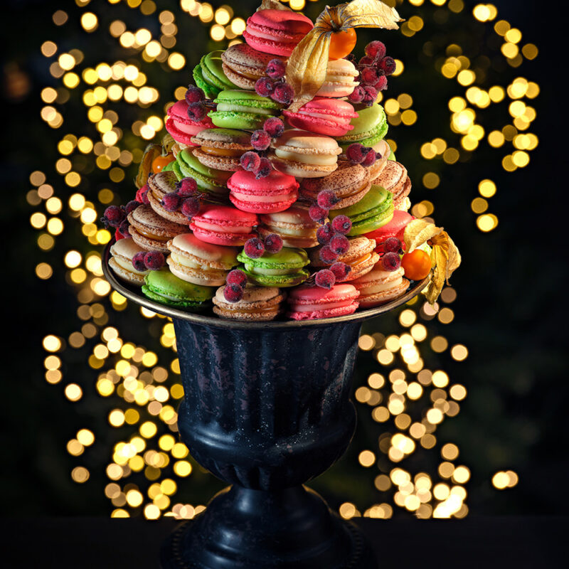 Christmas Macarons