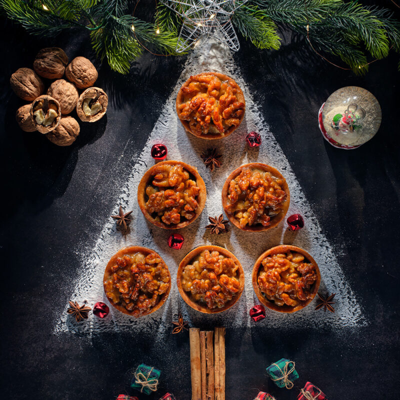 Walnut & Honey Date Tart